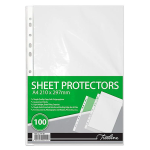 Treeline A4 PVC Filing Pockets 100's 